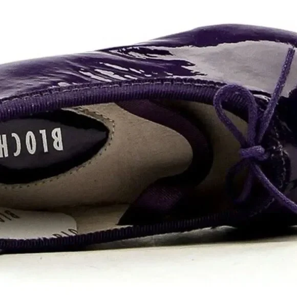 NEW - Bloch Toddler's Cha Cha Melanzana (Purple) Ballet Flats TODDLER 5 - Picture 2 of 9